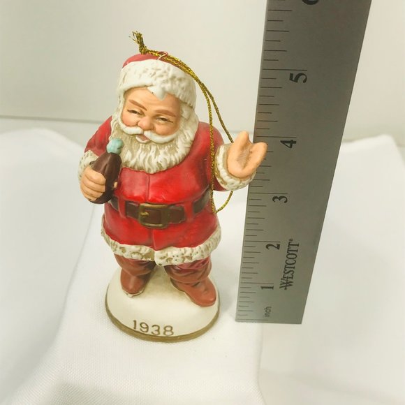 Vintage Christmas Reproductions Memories Of Santa Ornament 1938 Preowned In Box - Picture 8 of 10